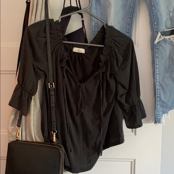 Off Shoulder Tee - Hummingbird - Picture 3 of 3